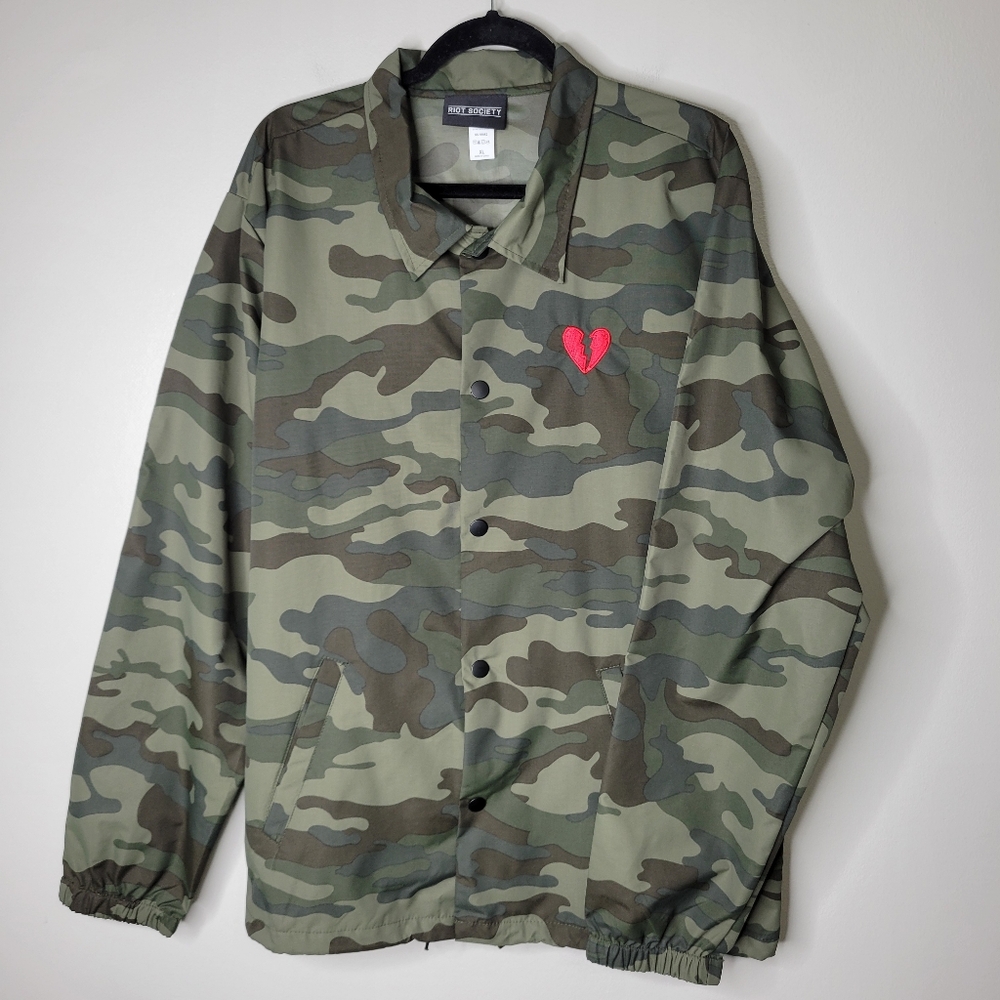 Riot Society Windbreaker Jacket
